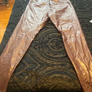 Pleather pants
